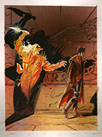 Bozzetto cover Brendon - Acrilico su cartoncino Shoellers 32x23