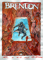 Bozzetti Cover Brendon - Matita e colore 22x17