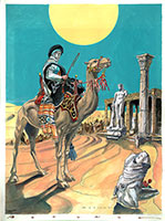 Volto Nascosto Illustrazione per lucca comics 2008 - Acrilico su carta 36x27