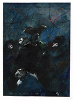 Amadeus di Roman Polanski - Acquerello 19x14